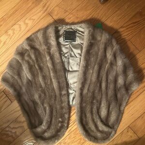 VINTAGE MINK Stole- excellent vintage condition